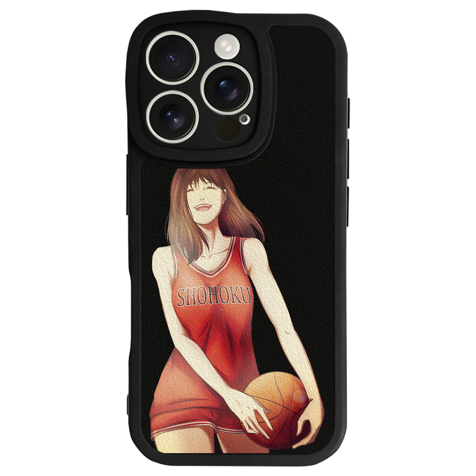 （画像用） SLAM DUNK／スラムダンク 【iPhone 16シリーズ対応】シリコンスマホケース（レザー調） 材質：シリコン